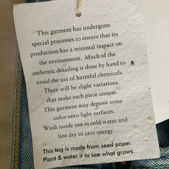 NWT Etica Altin Wide Leg Jeans size30 - Picture 8 of 9